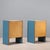 Blue Nightstands, Set of 2 For Sale - Image 8 of 9