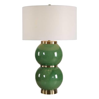 Banner Green Spheres Table Lamp For Sale