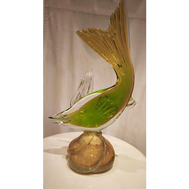 Murano Glass Fish Figurine, 1970s For Sale - Image 4 of 4