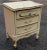 Pair of Mid-Century French Country Twin Size Bedframes and Bedside Chest Set For Sale - Image 10 of 13