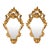 Vintage Carved Rococò Style Gilt Wall Mirror—A Pair For Sale