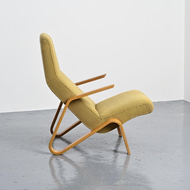 Eero Saarinen Grasshopper Lounge Chair by Eero Saarinen for Knoll, 1946 For Sale - Image 4 of 12