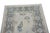 Oriental Hand Knotted Rug Turkish Oushak 3'2' x 12'4" For Sale - Image 4 of 6
