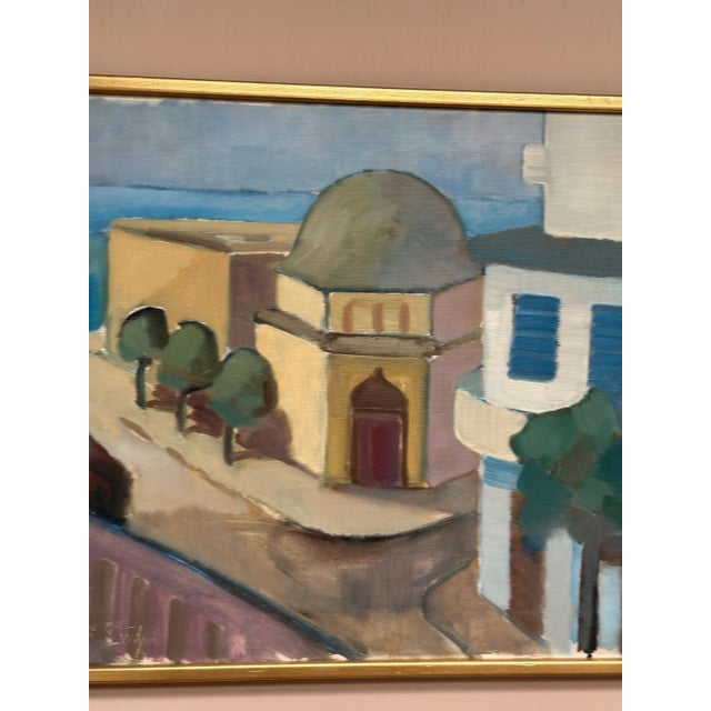 Modern L. Wilton, Rhodes, 1962, Oil Painting on Canvas, Framed For Sale - Image 3 of 18