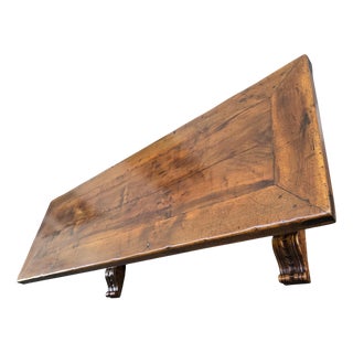 Monastery Table in Walnut, 1800s For Sale
