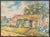 English Antique 19th Century Lillian Gertrude Rockwood Watercolor Painting "Sconset" For Sale - Image 3 of 4