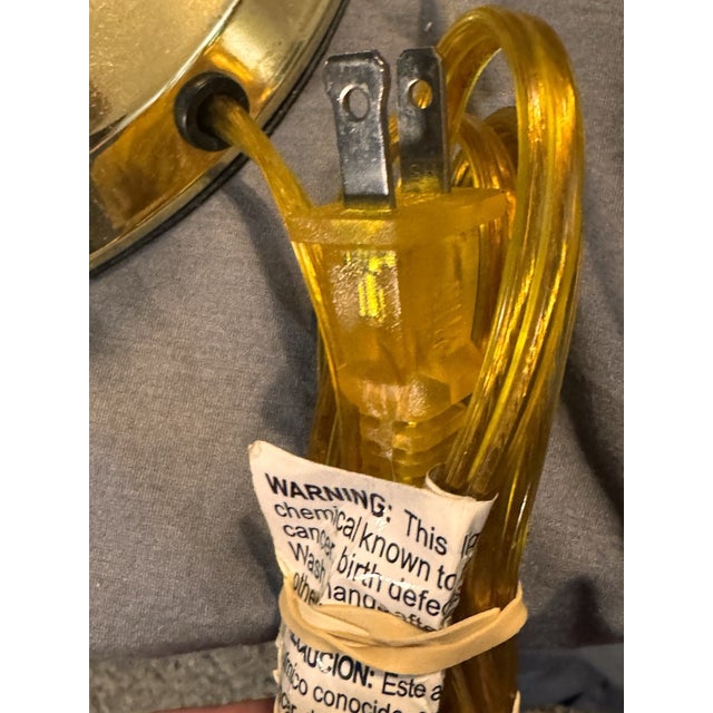 Vintage MCM Green Bankers Desk Lamp For Sale - Image 4 of 5