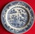 Antique 18th Century Chinese Export Qianlong / Chien Lung (1711 - 1799) Blue and White Porcelain Plates - A Pair For Sale - Image 4 of 7