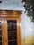 Louis Philippe Walnut Bookcase in Glass For Sale - Image 4 of 12