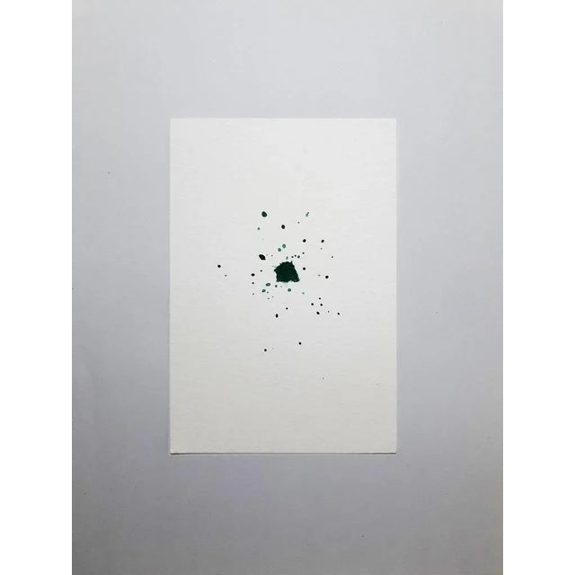 Spinach Juice, Original Watercolor Drawing by Antonietta Valente, 2020 For Sale - Image 4 of 4