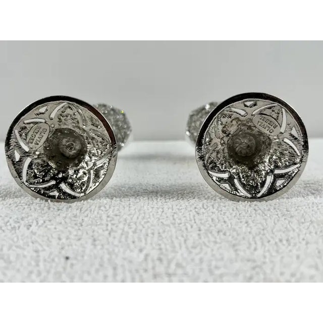 Olivia Riegel Windsor Swarovski Crystals Flute, Set of 2 For Sale - Image 11 of 14