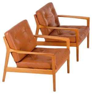 Set of USA-75 Chairs by Folke Olsson for Dux, 1960s