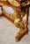 Traditional Antique Regency Style Giltwood & Mahogany Figural Console Table For Sale - Image 3 of 7