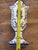 Vintage Mikasa Rock Blue Swirl 12" Glass Vase For Sale In Houston - Image 6 of 8