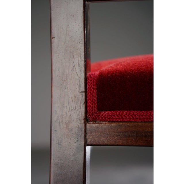 Copper Art Deco Side Chair, 1920s For Sale - Image 8 of 18