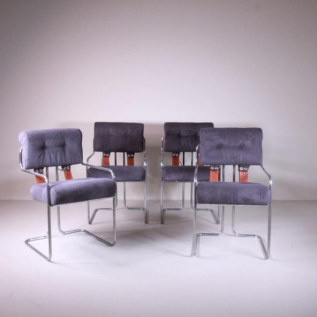 Tucroma Armchairs by Guido Faleschini, Set of 10 For Sale - Image 9 of 18