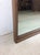 Mid Century Modern Long Rectangular Wall Mirror With Two Glass Panels and Wood Accent For Sale - Image 13 of 18