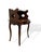 Wood French Provincial Elmwood Side Table With Gallery/Shelf For Sale - Image 7 of 11