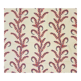 John Robshaw for Duralee "Prasana" American Beauty Fabric- 5 Yards For Sale