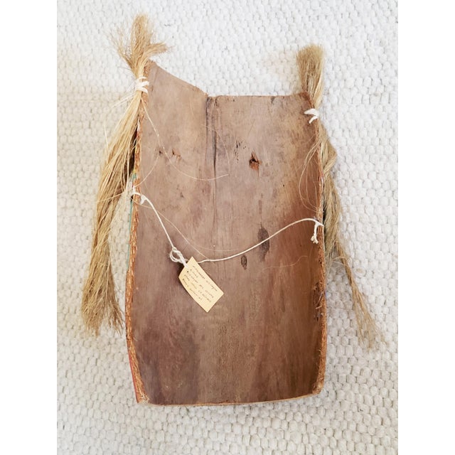 Wood Mid-Century Brazilian Mask, 1960s For Sale - Image 7 of 9