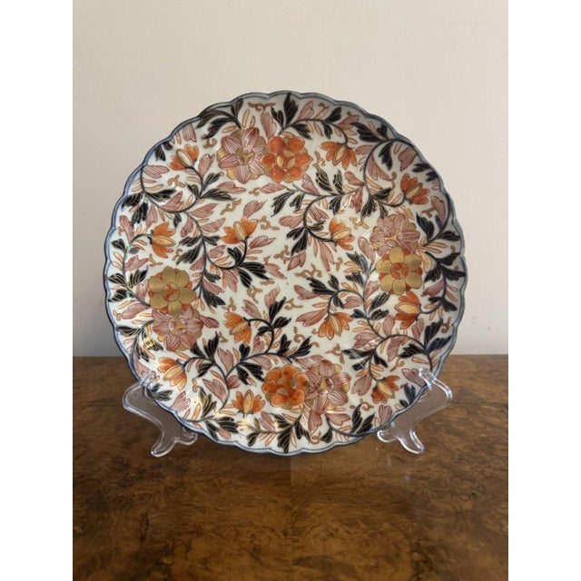 Japanese Imari Plate, 1900s For Sale - Image 3 of 5