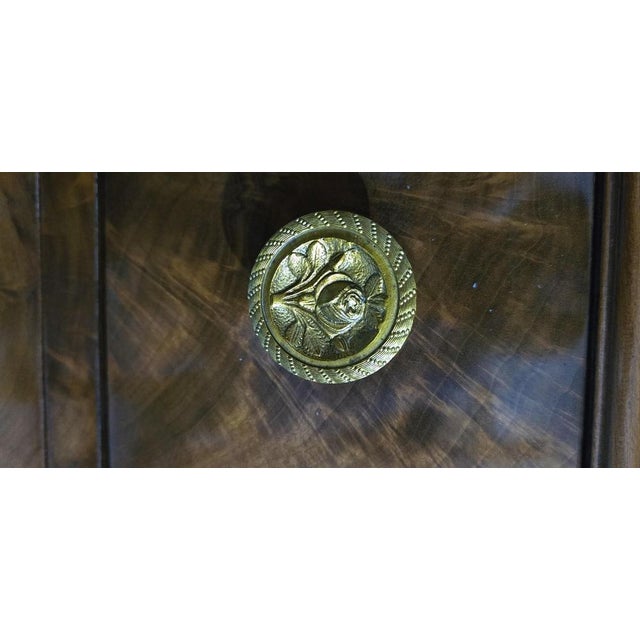 Tall French Chest of Drawers in Mahogany, 1880 For Sale - Image 18 of 18