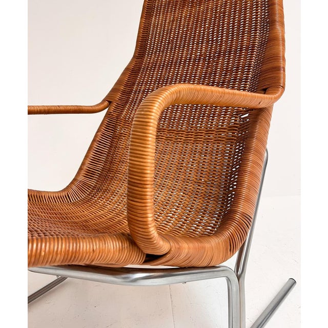 Stylish armchair (model 514C) by Dirk van Sliedregt for Gebroeders Jonkers from the 1960s. This comfortable chair is made...