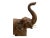 Late 20th Century Genuine Leather Elephant Statue For Sale - Image 4 of 7