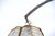 Brown Large Arc Wall Lamp in Wrought Iron & Mosaic Glass, 1930s For Sale - Image 8 of 18