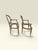 Pair of Vintage Louis XVI Style Hand-Carved Faux Bois Wood Armchairs – Upholstery Ready For Sale - Image 4 of 10