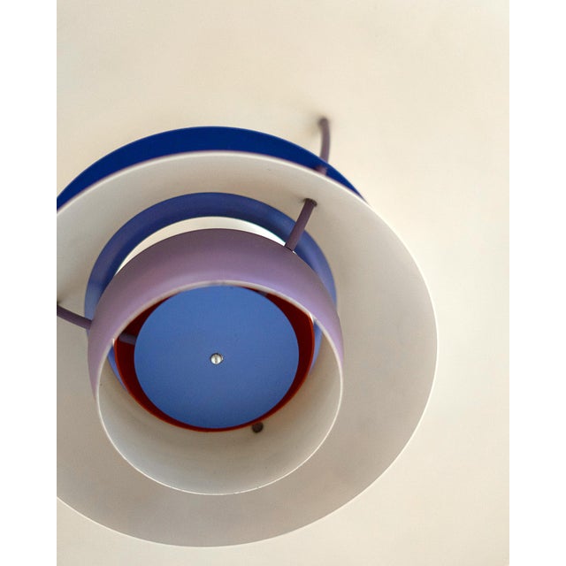 Purple PH5 Pendant Lamp by Louis Poulsen, 1980s For Sale - Image 8 of 10