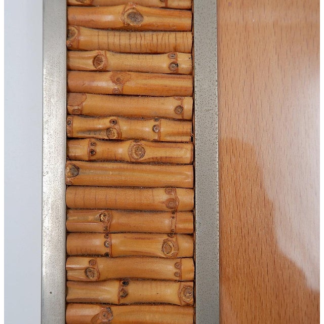 Vintage Bamboo Photo Frame, 1970s For Sale - Image 13 of 15