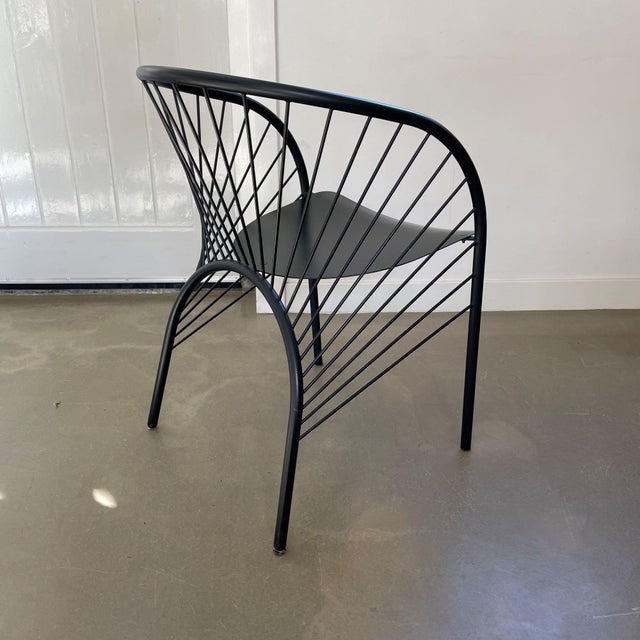 Lizzie Chairs by Regis Protiere for Paolo Pallucco, 1980s, Set of 4 For Sale - Image 10 of 13