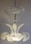 Gold Art Deco Ninfea Murano Glass Chandelier attributed to Barovier Italy, 1940 For Sale - Image 8 of 12