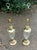 Dresden 1970s Vintage Pair of Bleikristall Crystal & Brass Large Table Lamps 33” Good vintage condition. No chips or...
