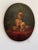 Charming French Oil on Canvas, Dogs, C. 1850 For Sale - Image 4 of 4