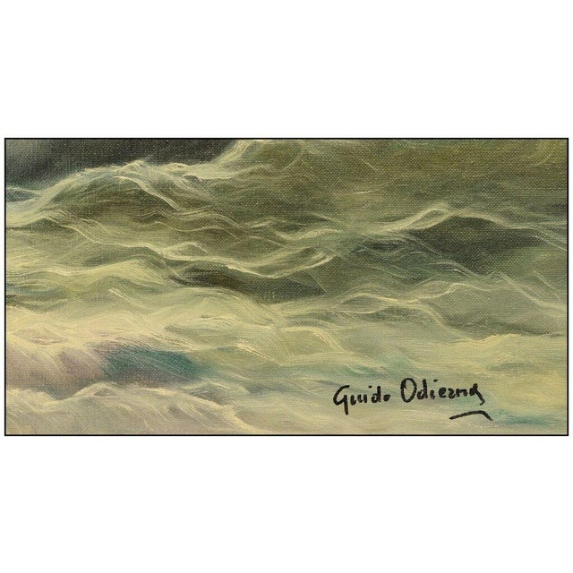 Realism Mid 20th Century The Cove, Guido Odierna For Sale - Image 3 of 4