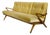 Mid-Century Modern Three-Seater Wooden Sofa by Guglielmo Ulrich, Italy, 1950s For Sale