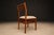 Brazilian Modern Set of Eight Chairs in Caviuna Wood & Linen, Alexandre Rapoport, 1960s For Sale - Image 13 of 16