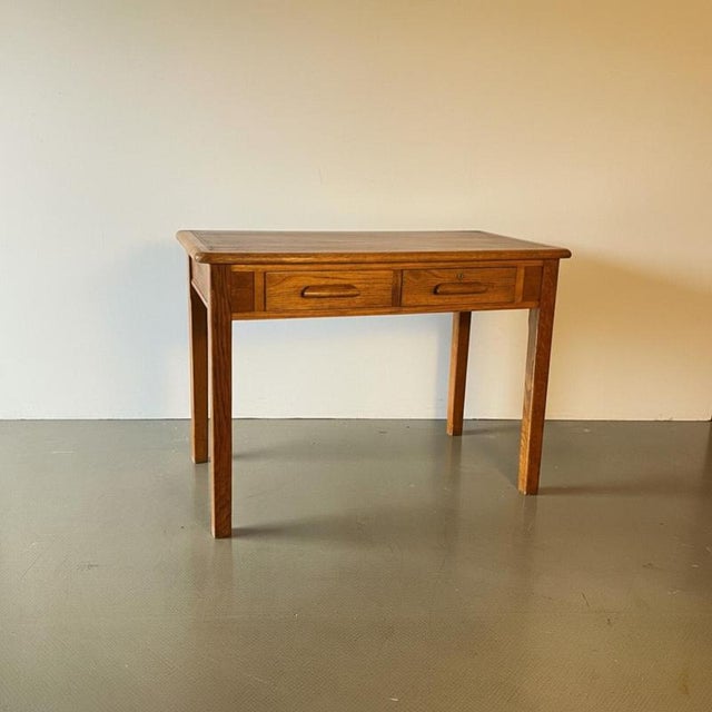 Abbess Desk in Wood, 1940s For Sale - Image 11 of 11