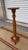 A Vintage Antique Turned Oak Pedestal, Circa 1890’s Made in the USA, circa 1890-1910 Made from turned and reeded oak wood,...