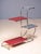Bauhaus 20th Century Bauhaus Tubular Steel Plant Stand with Colored Glass Shelves by Emile Guyot, Czechoslovakia, 1930 For Sale - Image 3 of 7