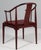 Animal Skin Model 4283 Chinese Chair attributed to Hans J. Wegner for Fritz Hansen For Sale - Image 7 of 8