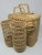 Vintage Wicker Picnic Basket With Detachable Wine Basket For Sale - Image 13 of 13