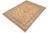 Shabby Chic Shabby Chic Orange/Beige Wool Rug - 8'2'' X 10'1'' For Sale - Image 3 of 10