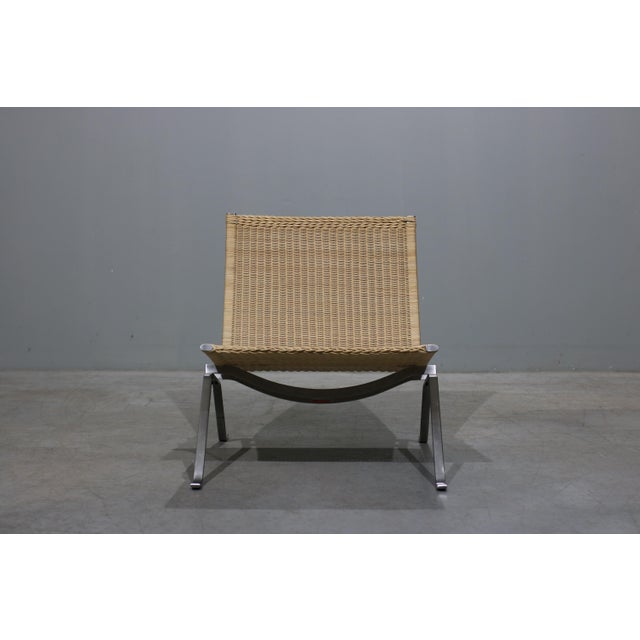 Cream Model PK22 Lounge Chair by Poul Kjærholm for Fritz Hansen, 2000s For Sale - Image 8 of 12
