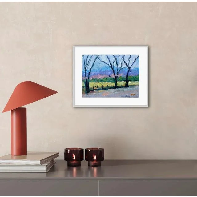 "Country Lane, Reno, NV" Contemporary Landscape Oil Painting For Sale - Image 11 of 12