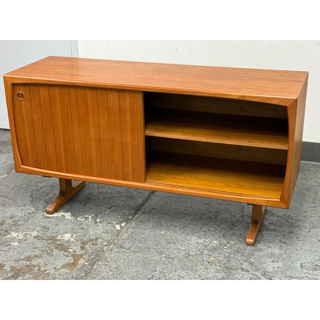 Brown Dyrlund Danish Teak Credenza, Circa 1985 For Sale - Image 8 of 12