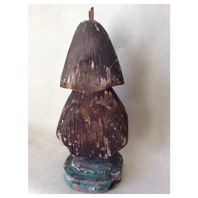 Early Antique Christian Religious Santos, Nun, European Relic For Sale - Image 6 of 7