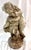 Vintage Mid-Century Neoclassical Weathered Concrete 18" Cherub Fountain Sculpture For Sale - Image 12 of 16